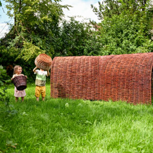 Weidentunnel für den Kindergarten oder Krippe