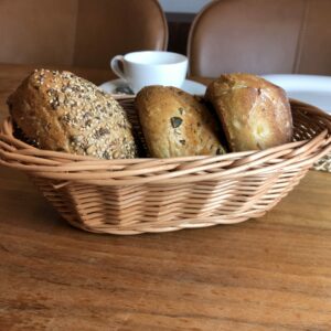 Kleiner ovaler Brotkorb
