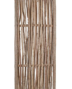 Haselnusszaun senkrecht geflochten 60cm