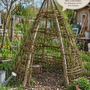 Weidentipi-Bausatz – Das lebendige Gartenprojekt